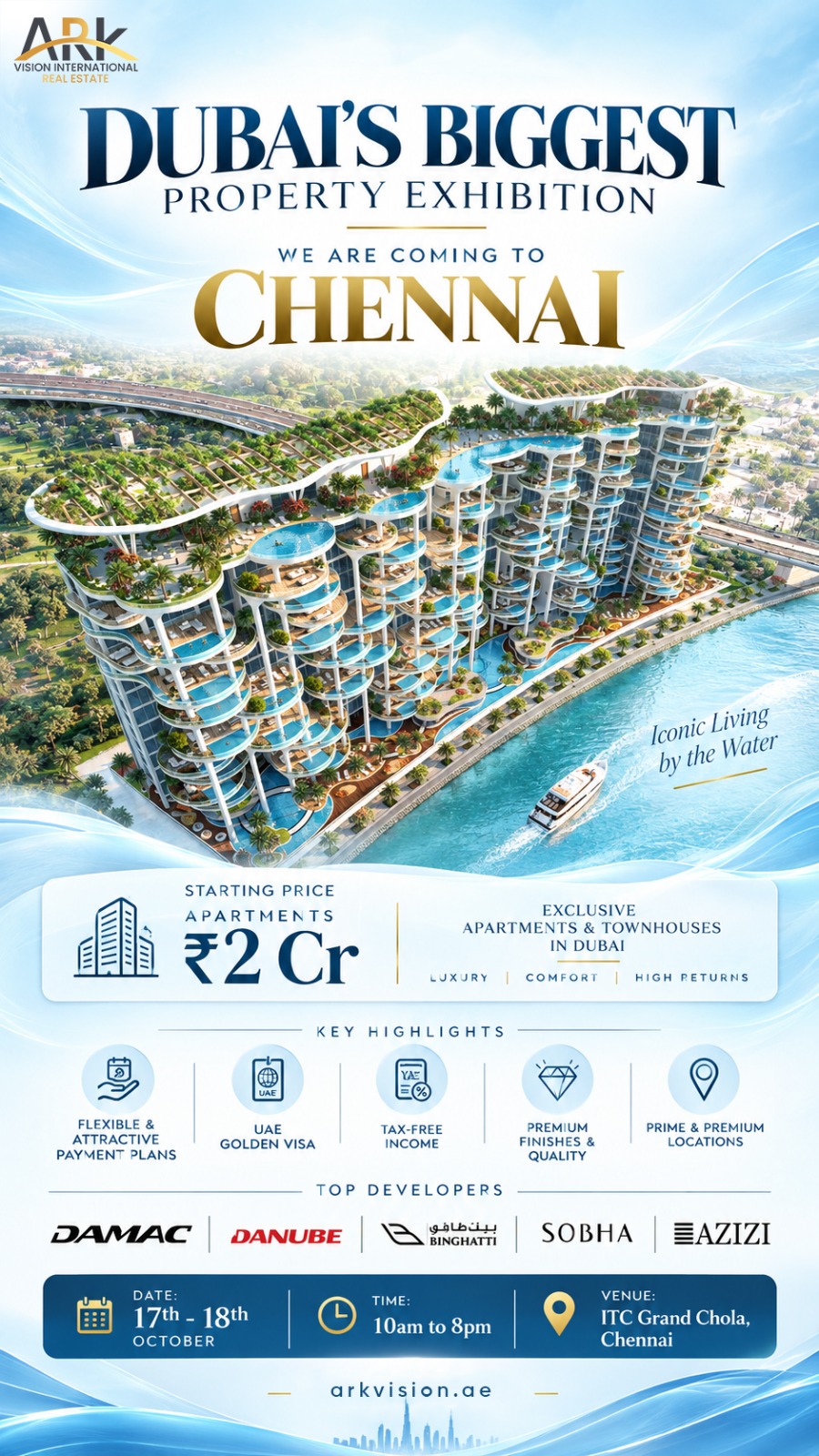 Dubai's Biggest Property Exhibition — Chennai - 2 Days Event Only